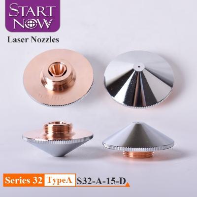 China Industrial Laser Equipment Startnow S32-A Laser Nozzles For License Raytools BT240 Fiber Cutting Machine Head OEM Layer 1.0 Dual 1.2 1.5 1.8 Laser Nozzle for sale