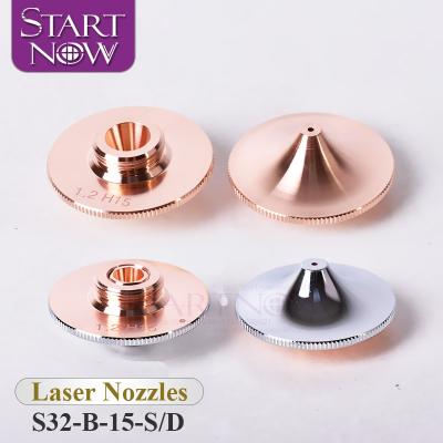 China Industrial laser equipment Startnow laser nozzle Dia32mm single layer laser cutting nozzles for 1064nm fiber laser cutting welding machine parts for sale