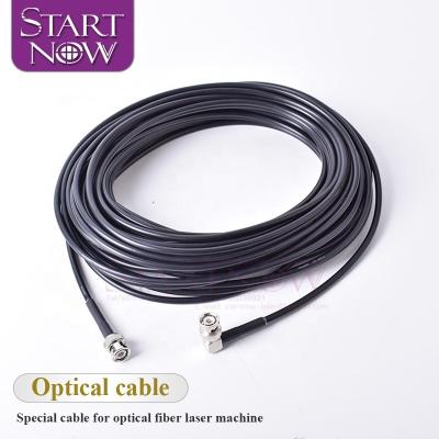 China Industrial Laser Equipment Startnow Fiber Optic Cable Precitec Four-Core Wire Friendess Since 15 Meter 20M Optic Fiber RF Cable For Fiber Laser Metal Cutter Head for sale