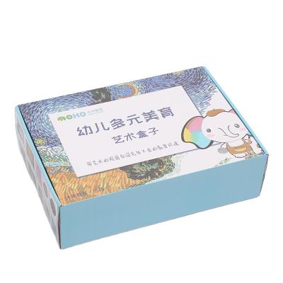 China White Paper Recyclable Printing Fine Book Pen Packaging Paper Boxes For Children for sale