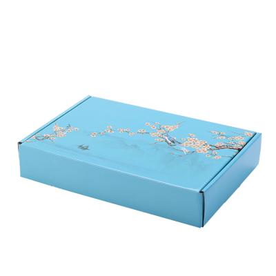 China Factory Direct Recyclable Wholesale Custom Colored Kraft Paper Gift Box for sale