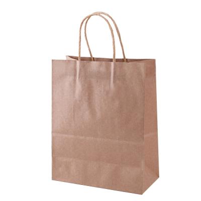 China 2021 Good Price Recyclable Brown Kraft Paper Bags Recyclable Hot Selling Paper Bags for sale