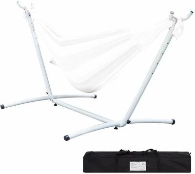 China Danlong Modern Swings 9 Feet Portable Hammock Steel Stand with Carry Bag, Weight Capacity 450 Pounds, White for sale