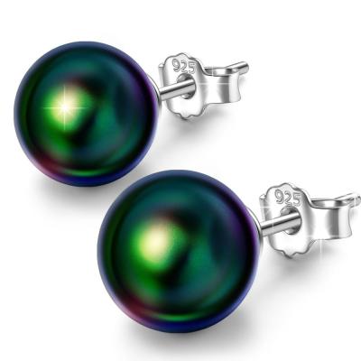 China 2020 Classic Stud Earring Ladies Silver Pearl Pearl Earrings for sale