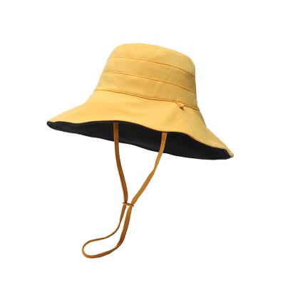 China Feature Fashion\Comfortable\Durable Custom Double Sided Bucket Hats Logo Summer Fisherman Reversible Sun Cap High Quality Embroidery Plain for sale