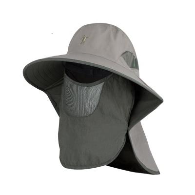 China Army Green Breathable Summer Travel Sun Breathable And Waterproof Hat for sale