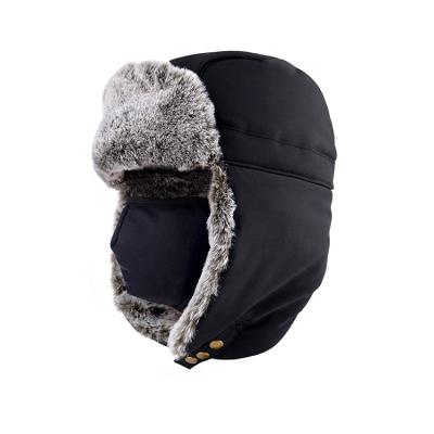 China Men's Warm Winter Sports Snow Baseball Cap Thicken Ski Hats for sale