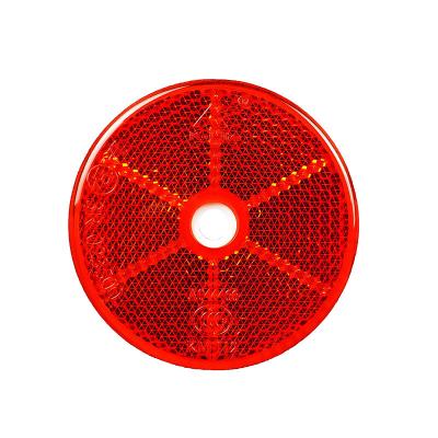 China Motorcycle Round Reflective Reflector PMMA Side Reflector For Motorcycle (KM112) for sale