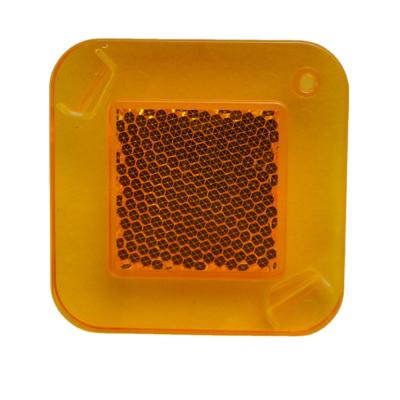 China Plastic Wheel Reflector Spoke Reflector For Bicycle Bike Yellow Wheel Reflector for sale