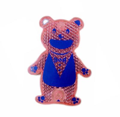 China Pedestrian Plastic Reflex Bear Shape Pavement Safty Reflector Walking Reflectors For Promotion for sale