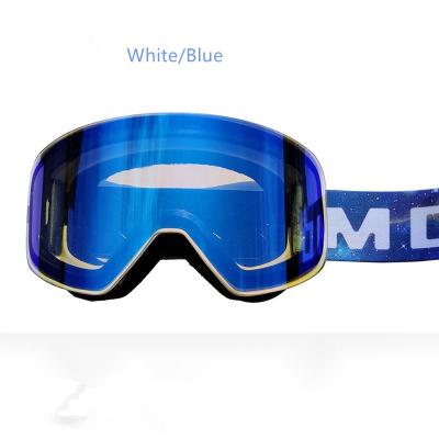 China Ski Goggles Fog Double Layers Magnetic Ski Goggles For Skiing for sale