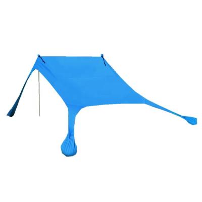 China Extended Type Beach Canopy Family UV Sunshelter For Sunproof for sale