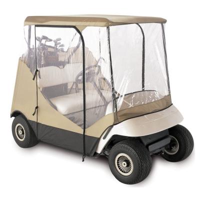 China Extended Type - 2 Passenger Golf Cart Enclosure With Safety Side for sale