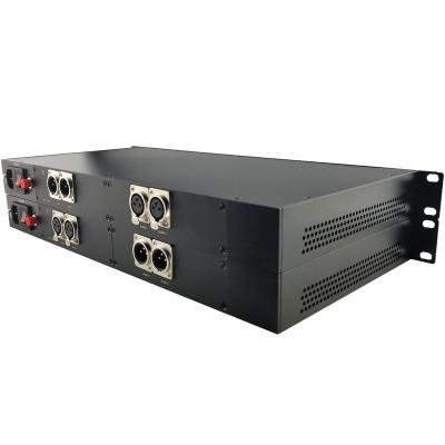 China Bidirectional Balanced 2 Channel XLR Audio To Fiber Converter SM FC HL-XLR-2A-T/RF for sale