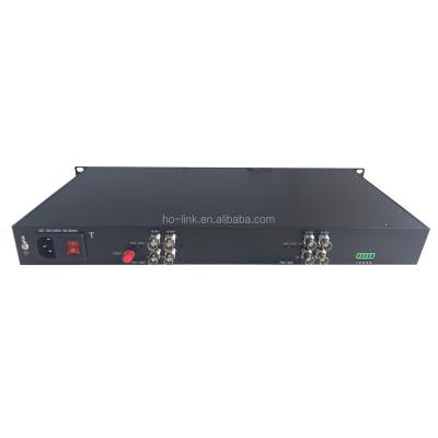 China Support Type CCTV SDI Broadcast Solution 8ch Video To Fiber Converter for sale