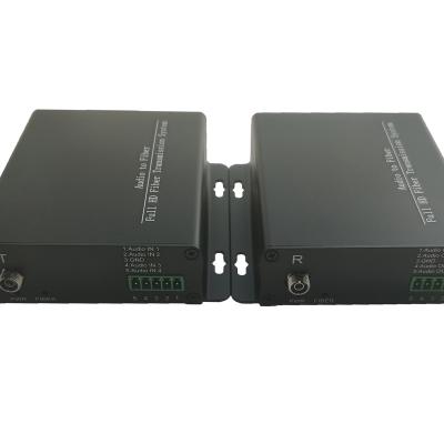 China FTTX 4-ch contact closure to fiber closure, 16-ch contact to fiber transmitter and receiver for sale