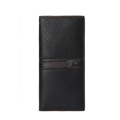 China OEM RFID Long Purse Cowhide Wallet Multi-Position Fashion Card RFID Casual Bag for sale