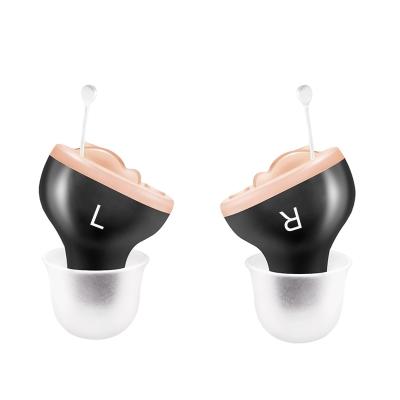 China Digital Processing Rechargeable CIC Custom Hearing Aid Sound Amplifier For Hearing Loss for sale