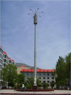 China 20 m Tv Tower Antenna Ham Radio Antenna Towers Polygonal /  Round for sale