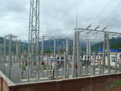 China 66 KV de de Structuurbouw van het Staalkader, de Gebouwen Electric Power van het Staalkader Te koop