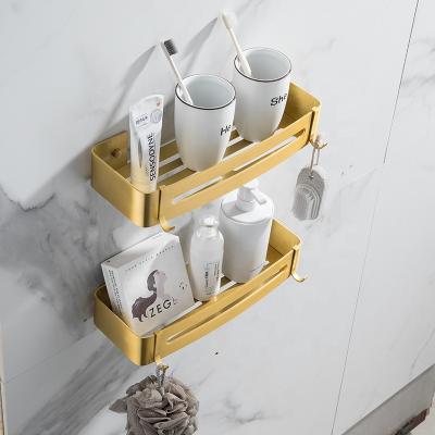 China Sustainable Wholesale Modern Style Wall Mouted Bathroom Organization Storage Racks for sale