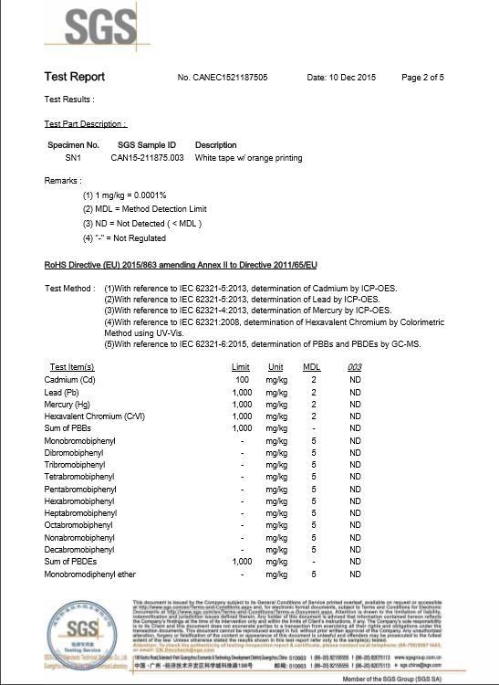 RoHS - Guangzhou Aide Medical Technology Co., Ltd.