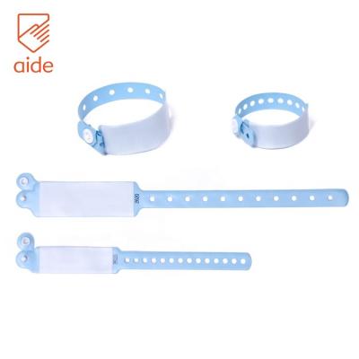 China mother & Infant Disposable Programmable PVC Plastic Vinyl Hospital Medical Wristbands for Mother and Newborn Baby for sale