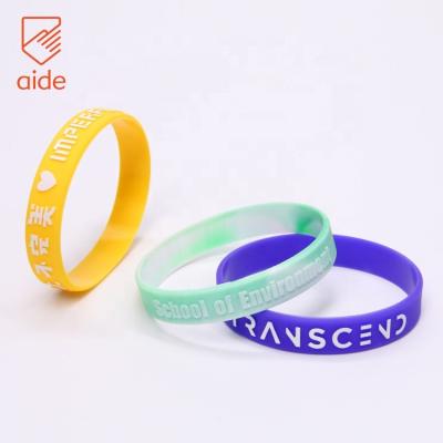 China Customized Promotional Custom Colorful Silicone Wristbands Camouflage Items China Wholesale Wristband for sale