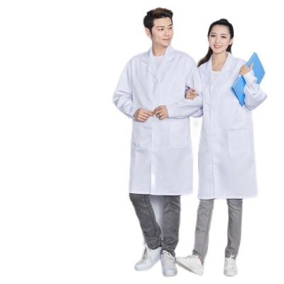 China Hospital& Laboratory& High Quality Medical School Custom Scrubs Hospital Nursing Uniforms Lab Anti-dust Coat for sale