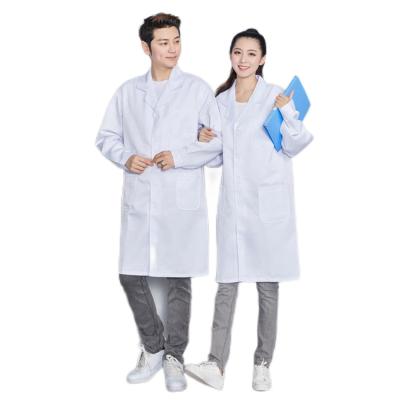 China Hospital& Laboratory& Wholesale White Unisex School Uniform Scrubs Hospital Medical Beauty Oral Doctor Lab Coats for sale