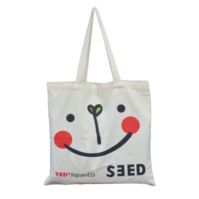 China Fashion China Logo Promotion Shopping Canvas Shopping Custom Made Tote Cotton Bag for sale