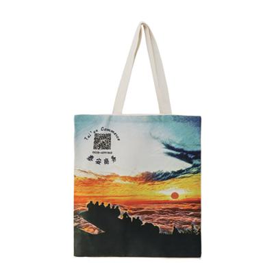 China Fashion Manufacturer Wholesale Shopping Bags Canvas Tote Non-wonven Eco-friendly Reusable Single Bag for sale