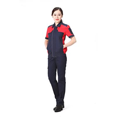 China Fashion Men and Women Uniforms High Visibility Workwear Safety Unisex Overall Jacket for sale