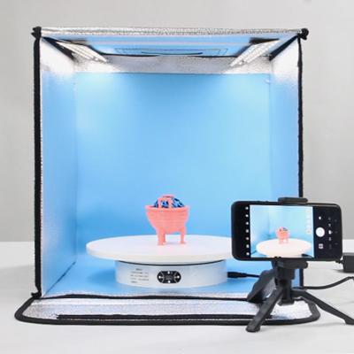 China Original BKL Photo Studio Light Box 40m Portable Light Box 60W Light Box 60W Light Box LED 6500K Photography 40*40*40cm for sale