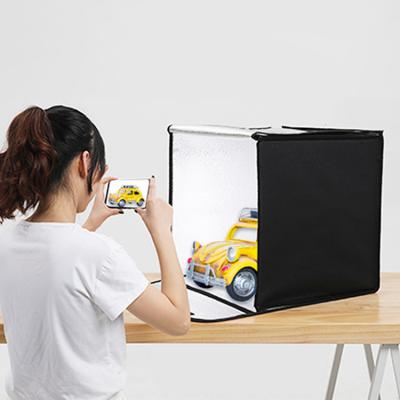 China BKL 40cm portable photography lightbox photo lighting equipment LED light foldable photostudio props DC12V for sale