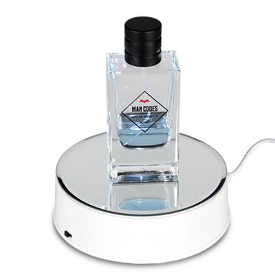 China Top Rotator Turntable-BKL LED Light Durable Electric Mirror Turntable 14cm Small for sale