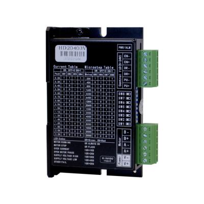 China Spontaneous AC DC Power Array Driver Two-Phase Stepper Motor Driver Pulse I/O Supply Motor Controller / Small Set HD20403V for sale