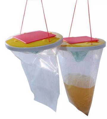 China Viable Fly Trap Bags Outdoor Disposable Fly Catcher Control Trap With Attractant for sale