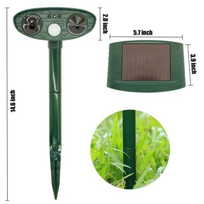 China New Solar Powered Motion Disposable HOURS Activated Fox Raccoon Rat Squirrel Animal Reflector With Waterproof for sale