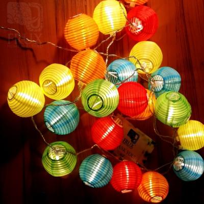 China Outdoor Solar Lantern Globe LANDSCAPE LED String Lights for sale