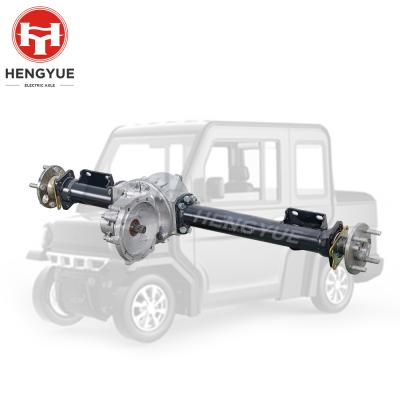 China Aluminum Alloy Hengyue Drum Brake Rear Axle For Driverless Car for sale