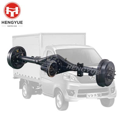 China Hengyue aluminum alloy customized gear ratio ev rear axle for truck for sale