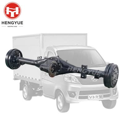 China Hengyue aluminum alloy semi-floating small truck electric rear axle for sale