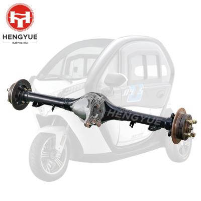 China Aluminum alloy factory electric rickshaw tricycle motor with rear axle for sale