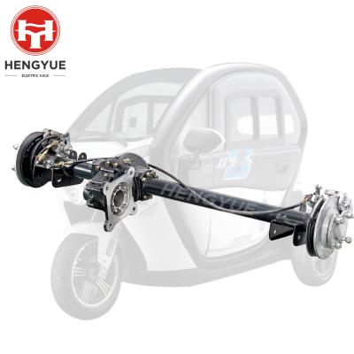 China Aluminum alloy electric rickshaw tuk differential rear axle tuk for tricycle for sale