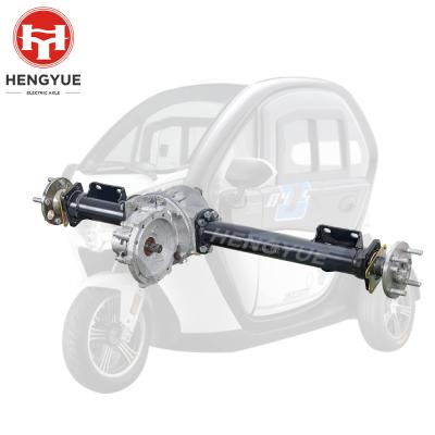 China Aluminum Alloy Semi Floating Tri Bridge Gear Independent Rear Axle Tricycle for sale