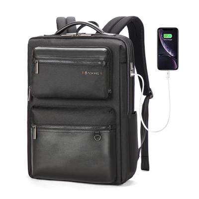 China With USB custom china backpack with logo men business backpack oxford manufacturers for sale