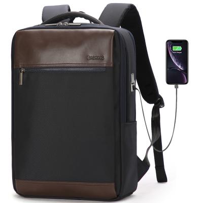 China With USB China Fashion Men Business Laptop Bag School Smart Multifunctional Laptop Backpack With USB Mochilas for sale