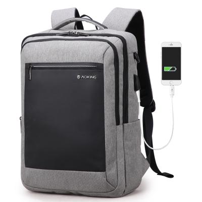 China With Wholesale Waterproof Men's Business Laptop Backpack ODM USB Nylon Laptop Backpack for sale