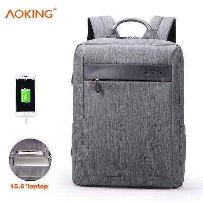 China With Left Aoking USB Man Backpack Multifunctional Laptop Backpack Office Usb Backpack For Men for sale